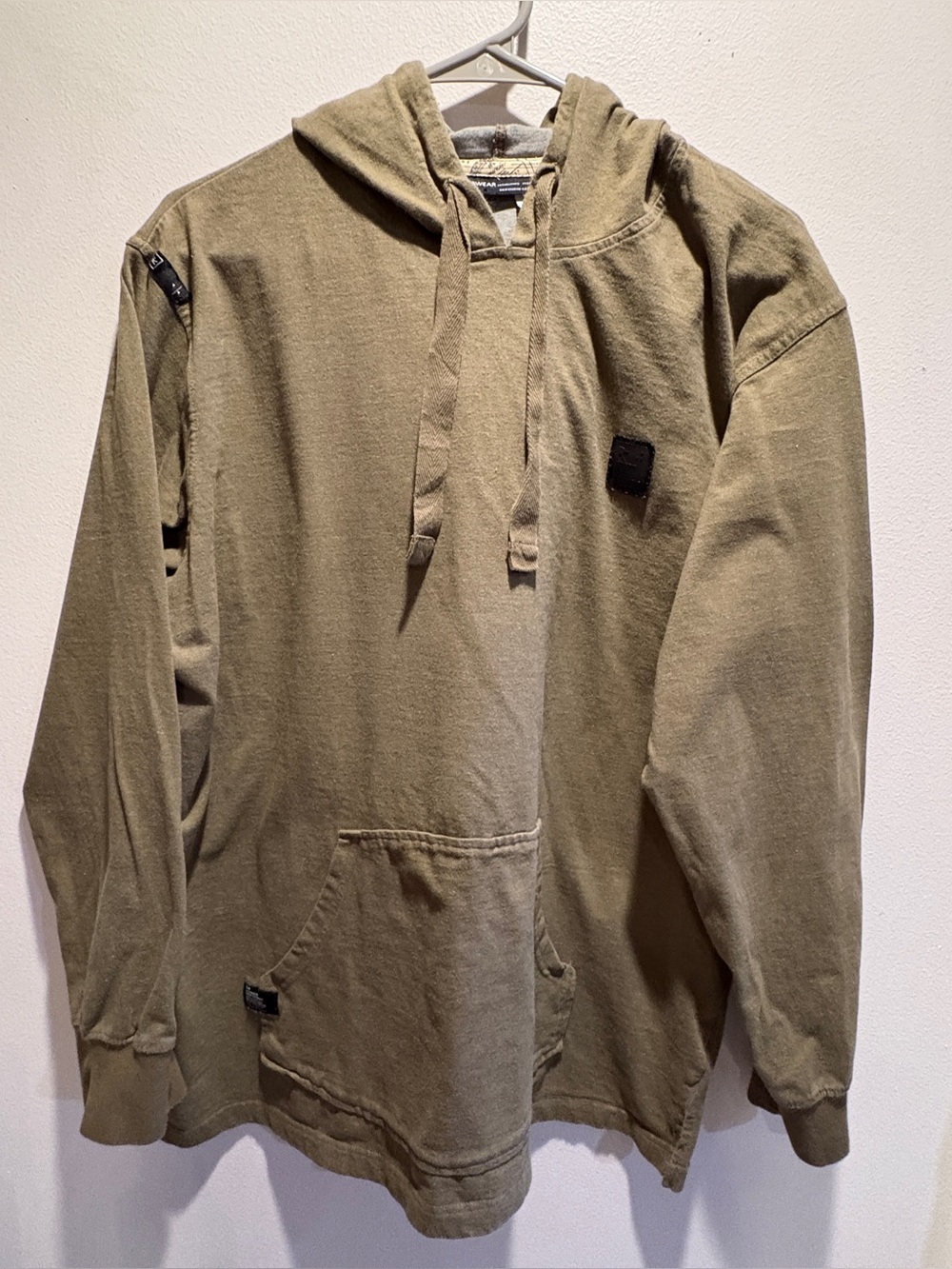Rocawear Olive Green Hooded Shirt Jacket